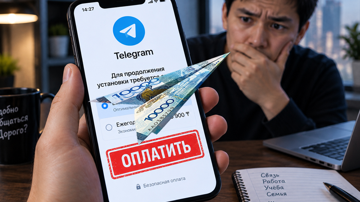 Telegram стал требовать с казахстанцев оплату: что происходит