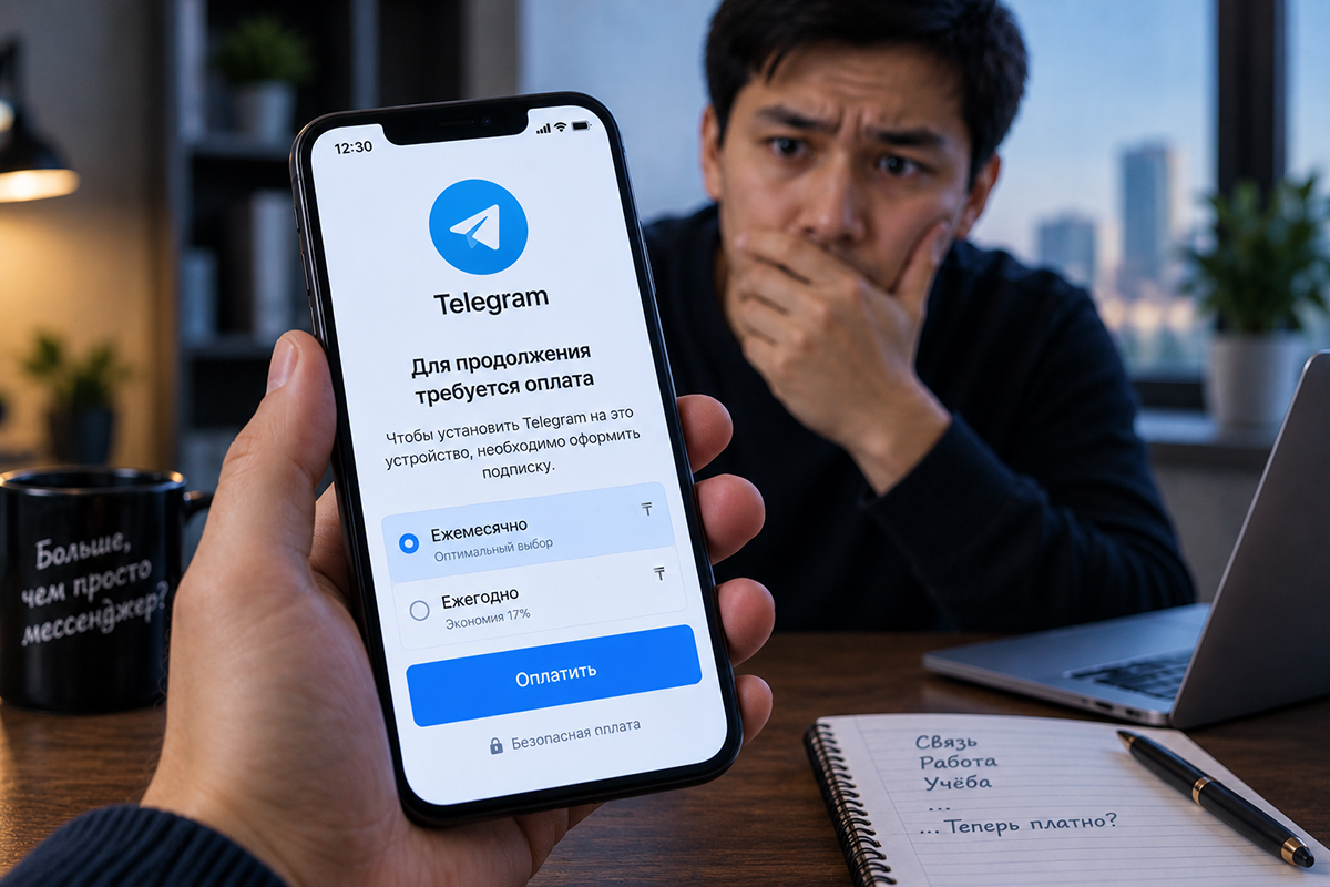 Telegram стал требовать с казахстанцев оплату: что происходит