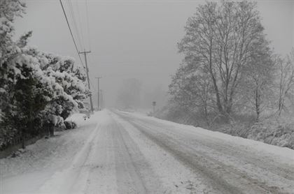 Штормовое предупреждение объявлено в семи областях Казахстана