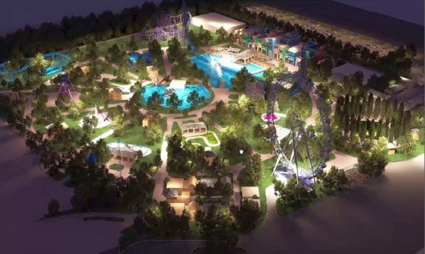 Тематический парк развлечений расположится на 12 гектарах. Фото Ольги ЗОЛОТЫХ