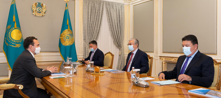Глава государства принял председателя совета директоров группы KAZ Minerals