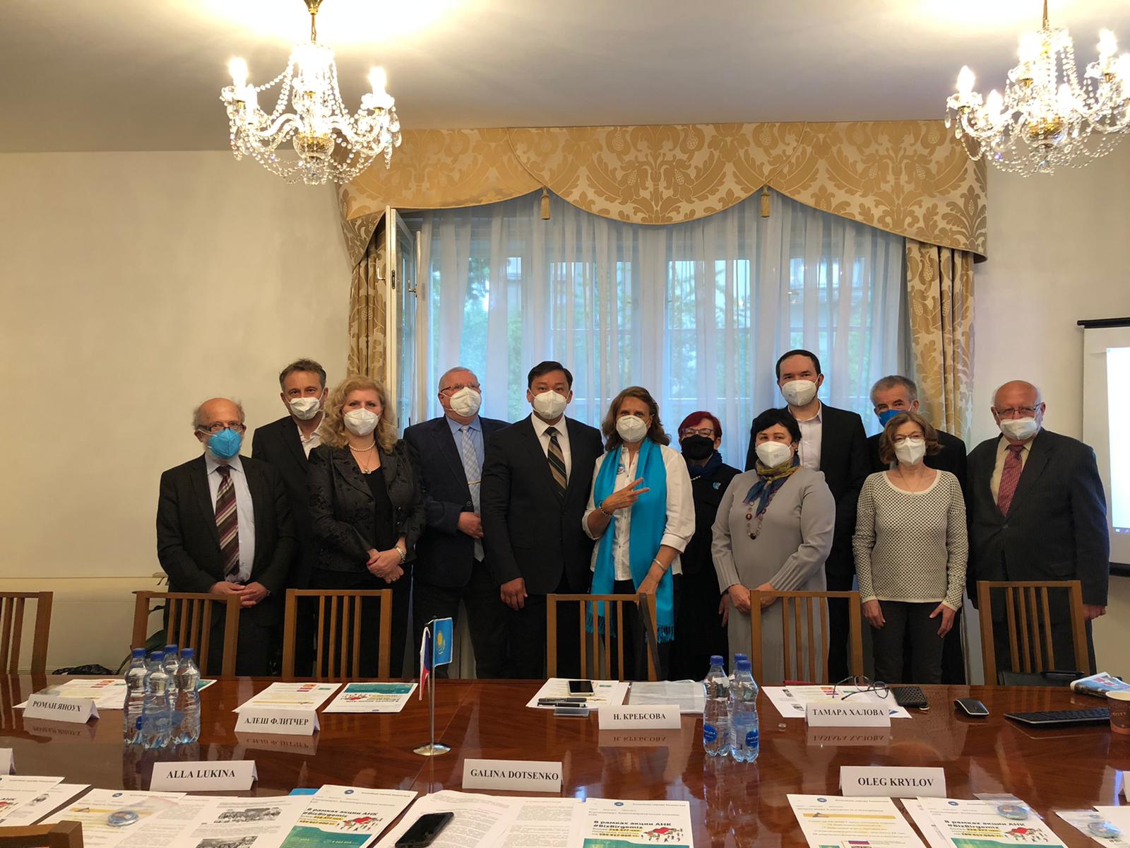 Круглый стол на тему: «Ассамблея народа Казахстана, как фактор стабильности и благополучия» прошел в Праге