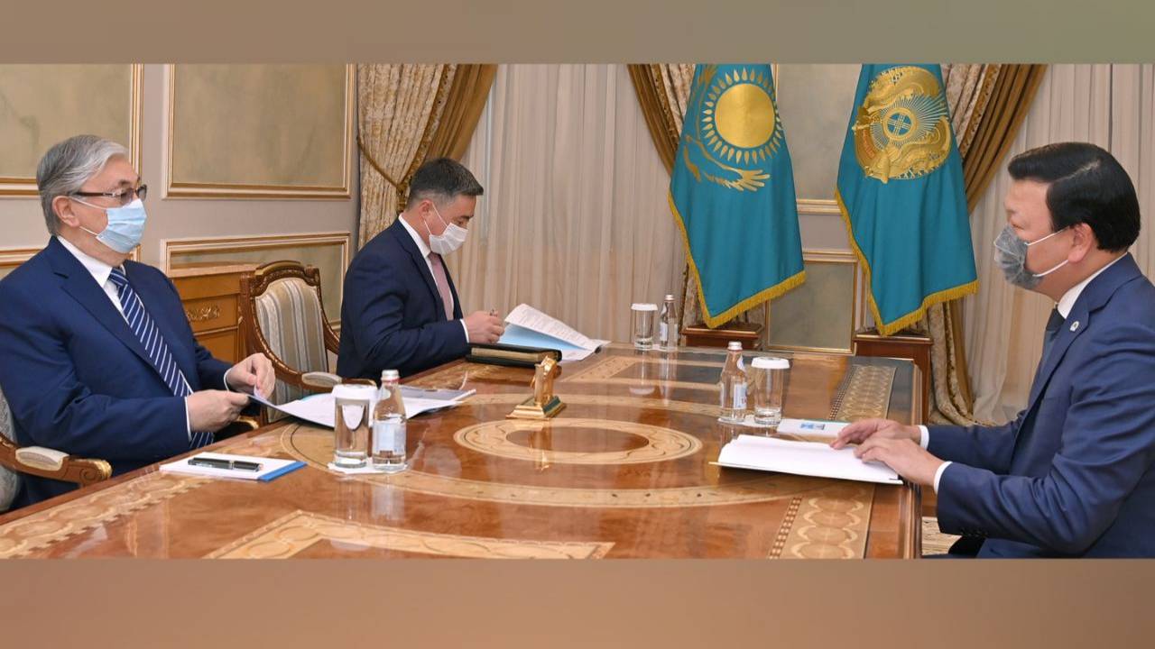 Токаев принял Алексея Цоя