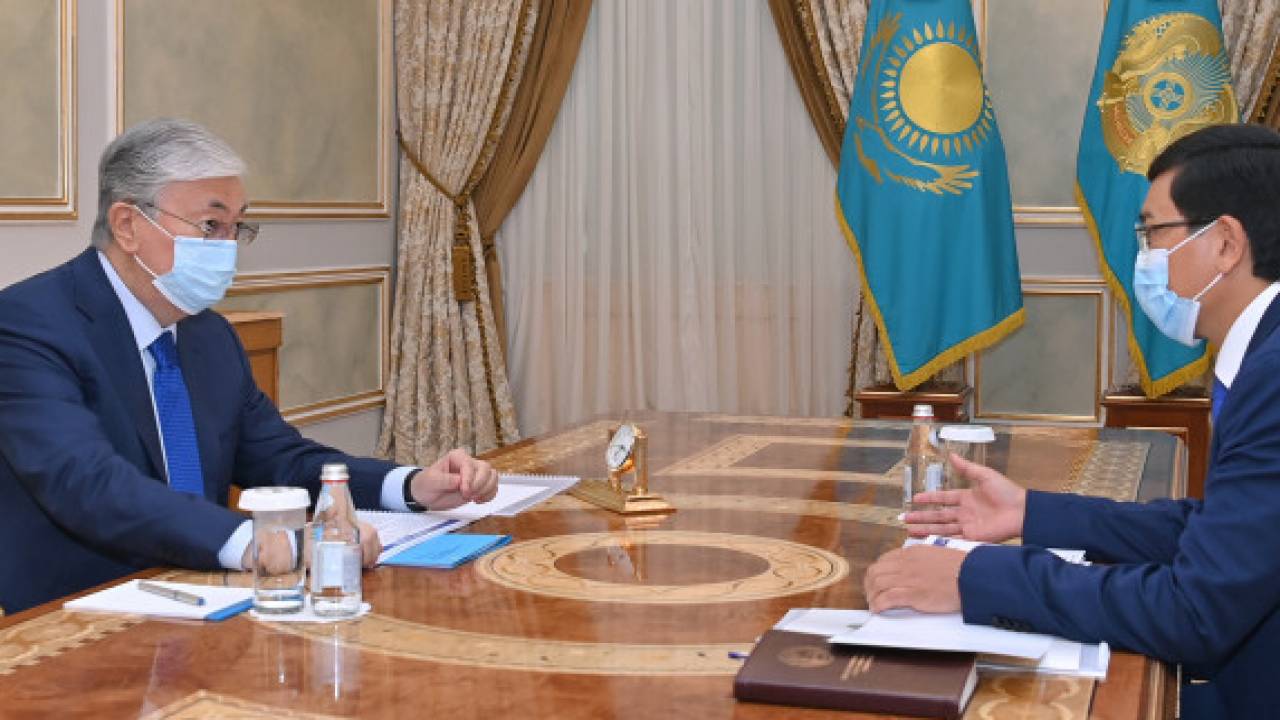 Токаев принял министра образования и науки