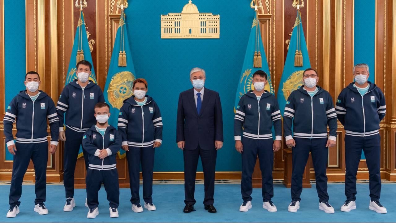 Глава государства встретился с членами национальной паралимпийской сборной Казахстана