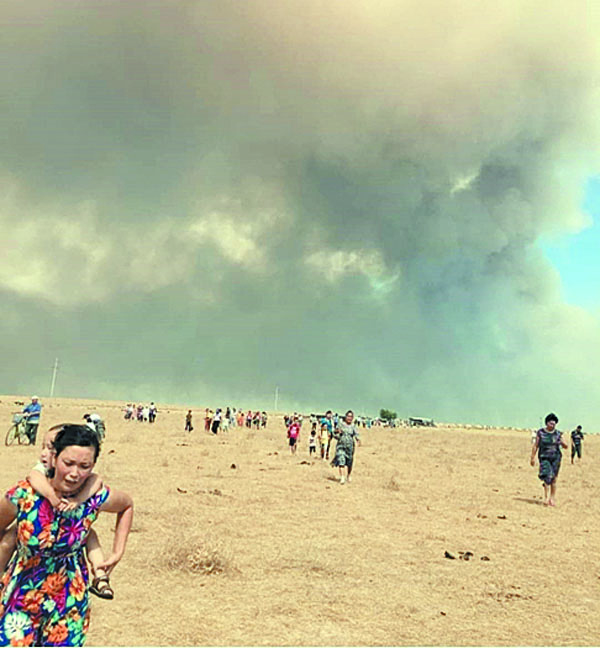 Утром 24 июня в арсенале рядом с Арысью (это в Туркестанской области) произошло возгорание, которое привело к детонации боеприпасов