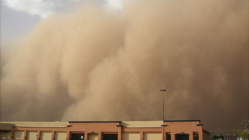 На Австралию обрушилась сильнейшая песчаная буря