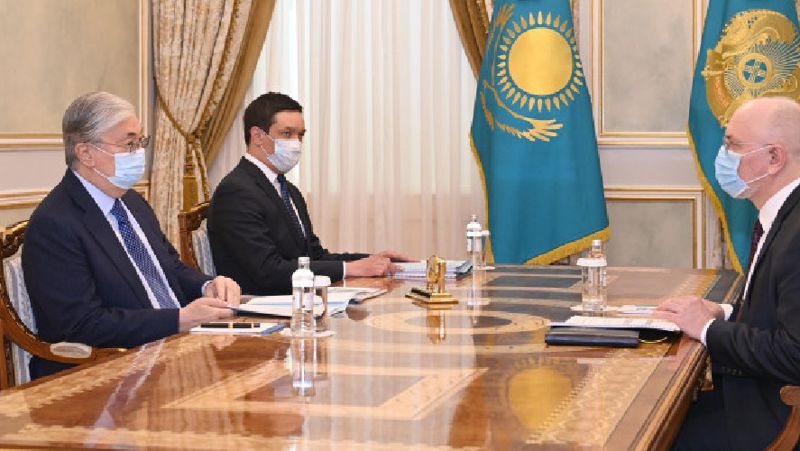 Касым-Жомарт Токаев принял председателя Высшего судебного совета