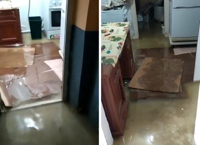 В Атырау из-за небывалых дождей затопило дома – видео