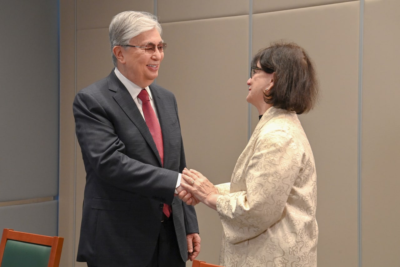 Касым-Жомарт Токаев принял специального представителя Генерального секретаря ООН Дебору Лайонс