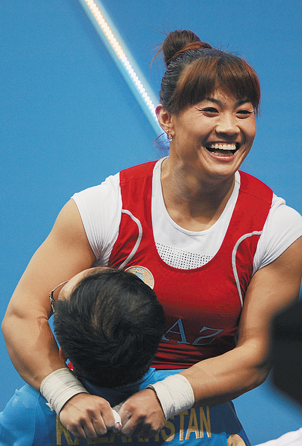 Майя Манеза – двукратная чемпионка мира по тяжелой атлетике. Фото из архива