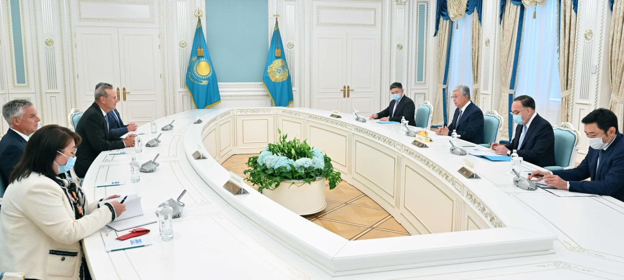 Токаев принял исполнительного директора компании «Шеврон»