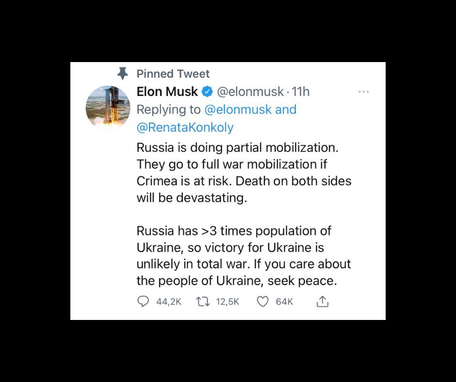 Фото-твит Илона Маска