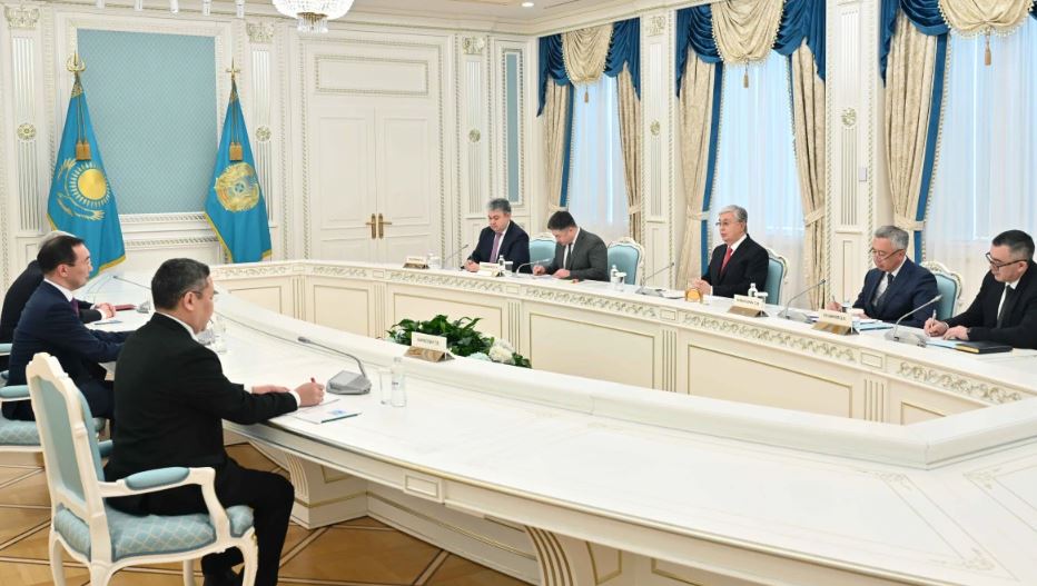 Касым-Жомарт Токаев принял главу Якутии Айсена Николаева