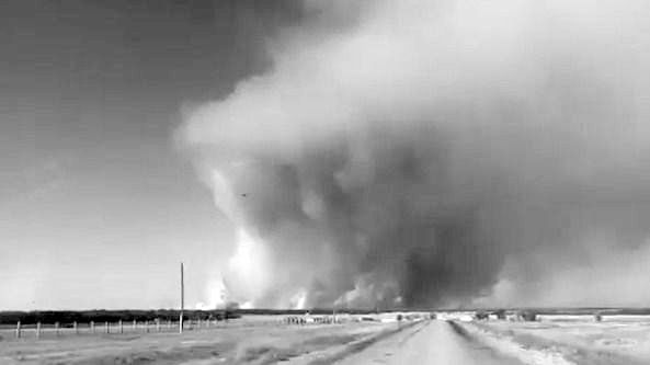 Замакима Абайской области: Три села в безопасности, угроза возгорания отсутствует