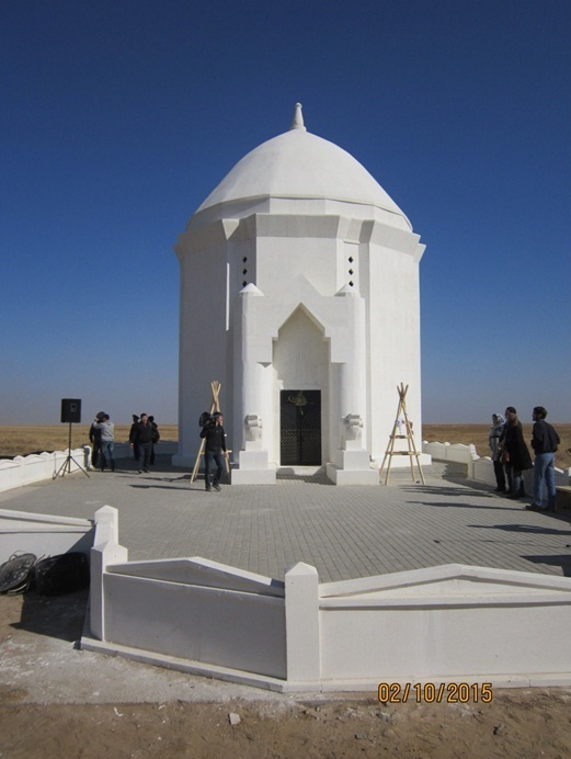 Мавзолей на могиле Абулхаир хана, некрополь Хан моласы