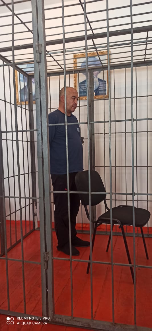 Обвиненный в убийстве пятилетней девочки. Фото: Алим Абенов