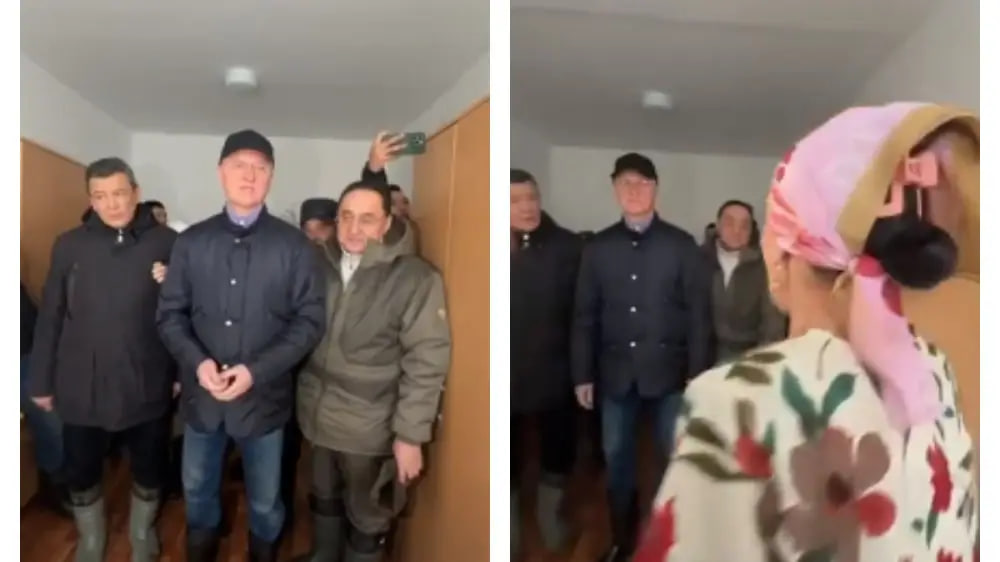 Зампремьера Скляр пообщался с эвакуированными жителями в СКО