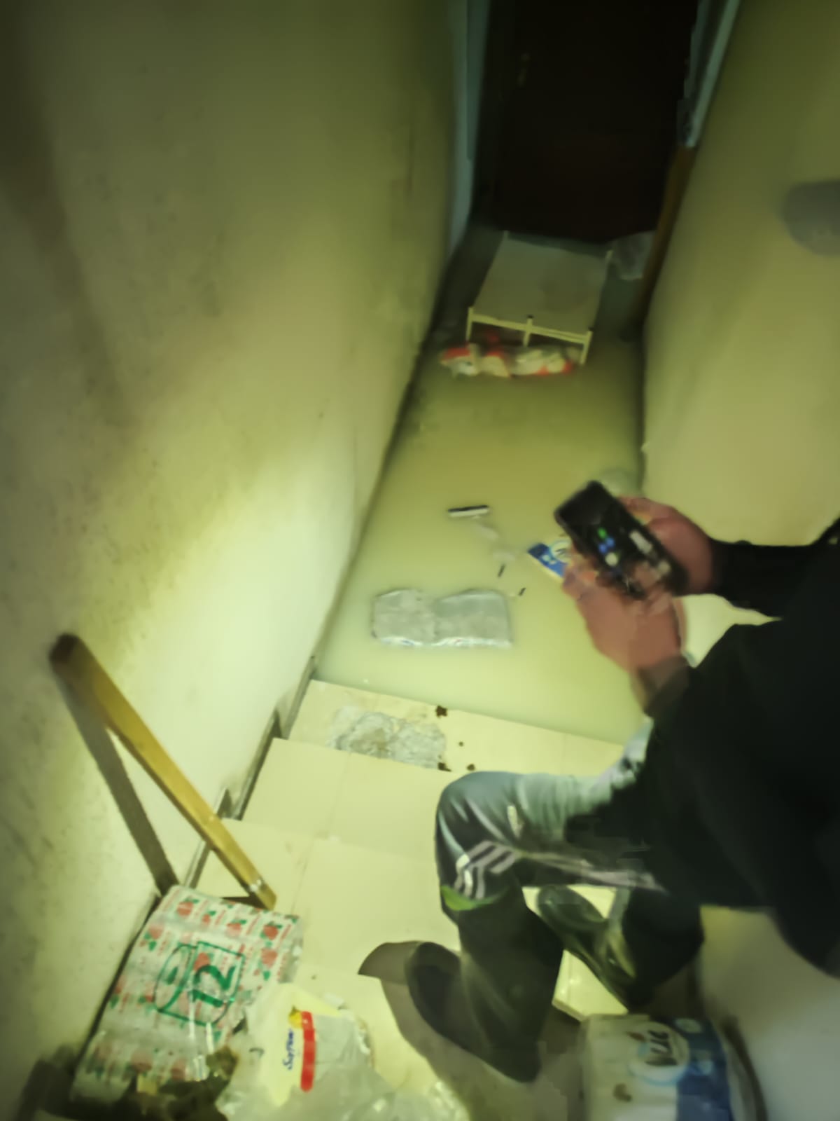 Магазин затопило кипятком